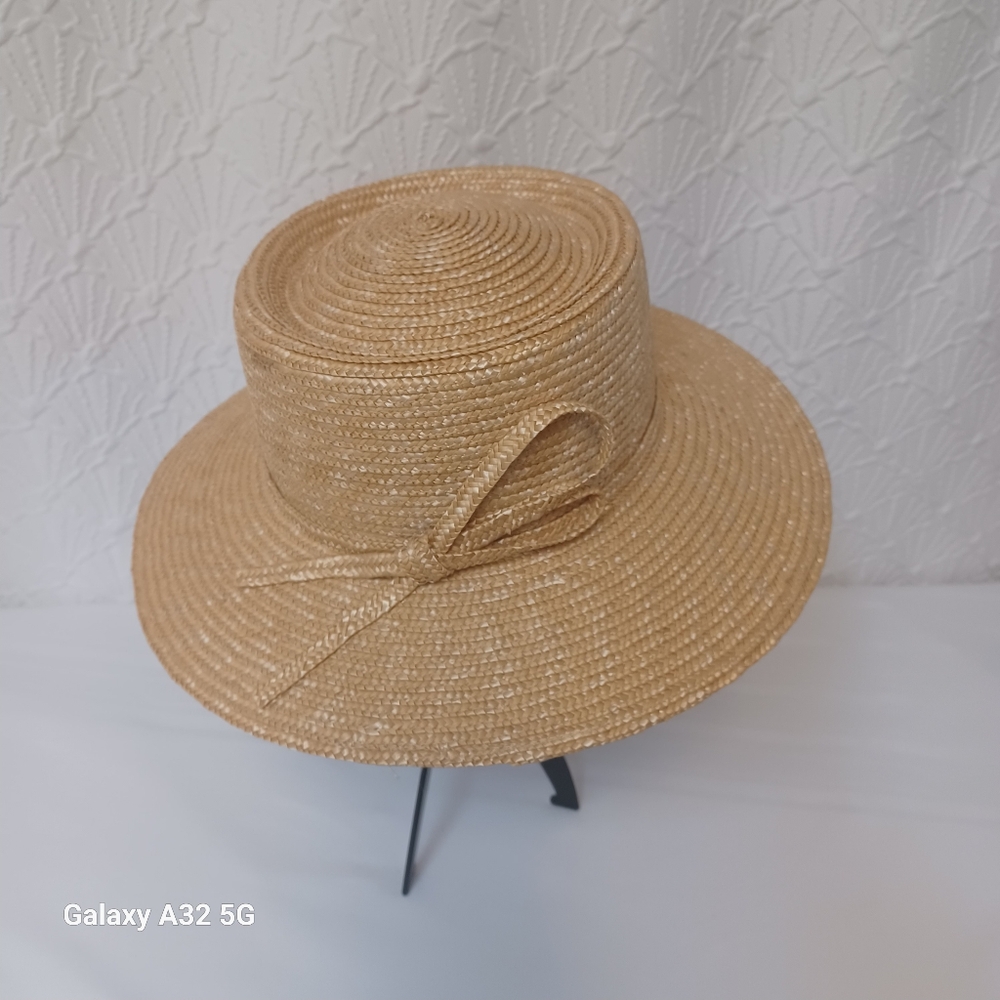 Betmar Women Classic Tan Straw Hat - Picture 6 of 12